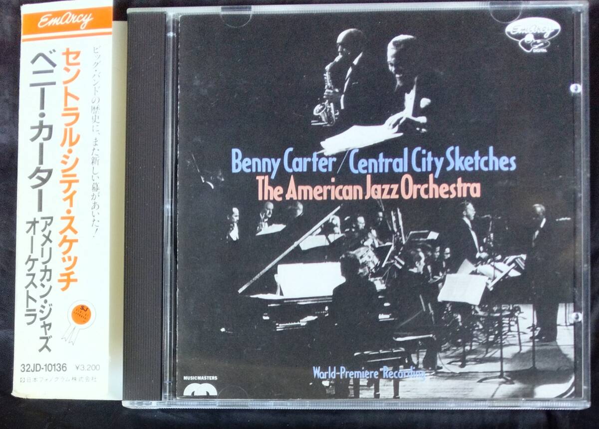 CD/当時物 ベニー・カーター&アメリカン・ジャズ / セントラル・シティ・スケッチ Benny Carter The American Jazz Orchestra /32JD-10136拍卖