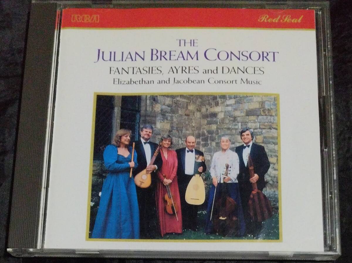 CD エリザベス朝の音楽 ジュリアン・ブリーム・コンソート /R32C-1141 the julian bream consort 4988017011294拍卖