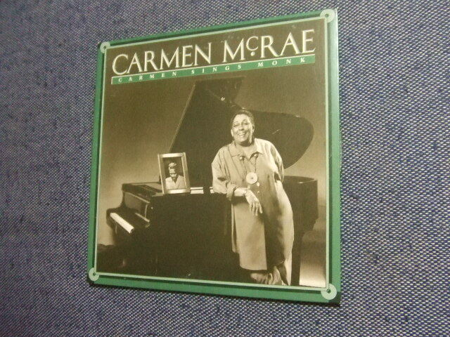 75★音質処理紙ジャケCD★カーメン・マクレエ Carmen Mcrae「CARMEN SINGS MONK」 輸入盤★改善度、多分世界一 カ拍卖