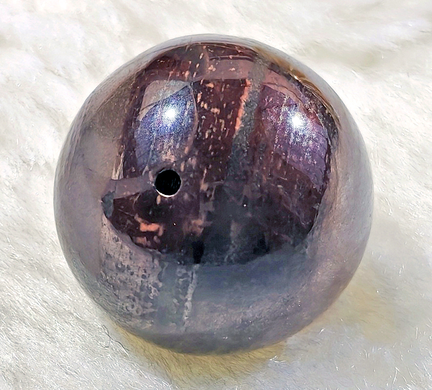 N01120◆Bigstone◆新品*14mm*天然本物保証*色加工無【一石一世界*スギライト】 天然石ラウンド 拍卖