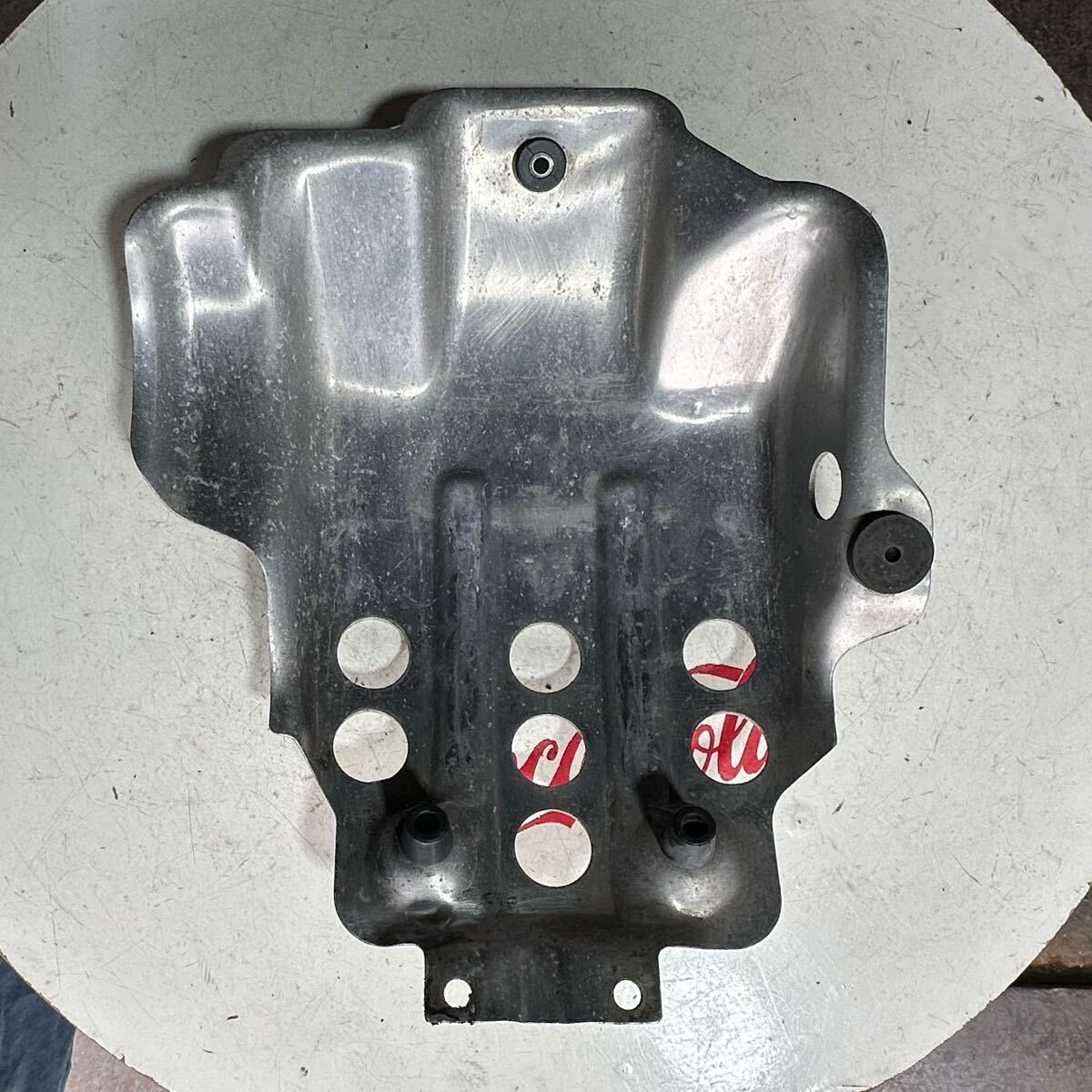 1KH YAMAHA/ヤマハ セロー225 純正 エンジンアンダーガード カバー/エンジンカバー/ガード 純正部品 拍卖