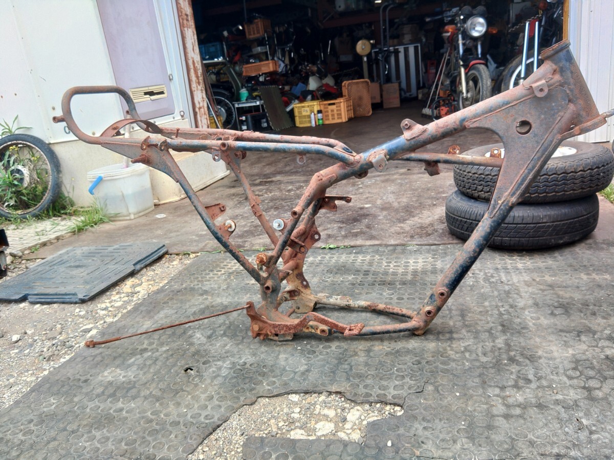 RV125 VANVAN125 バンバン125 フレーム 60拍卖