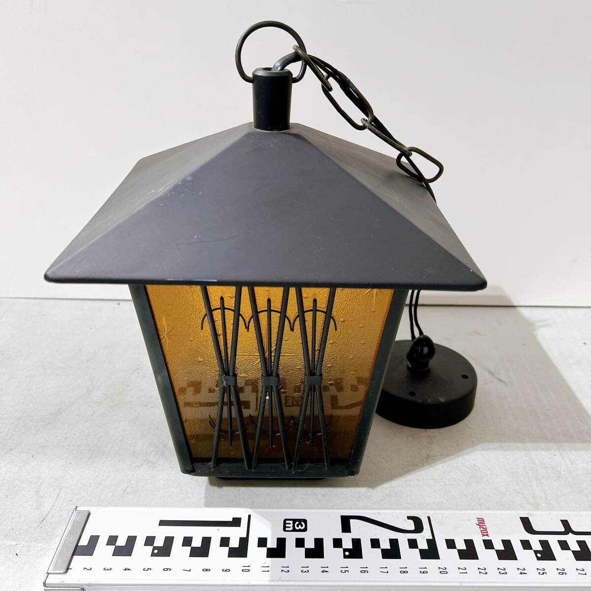 東京芝浦電機株式会社 toshiba ガーデンランタン レトロ アンティーク 東芝電球ペンダントIP-6207A 100ボルト 20〜60ワット 中古拍卖