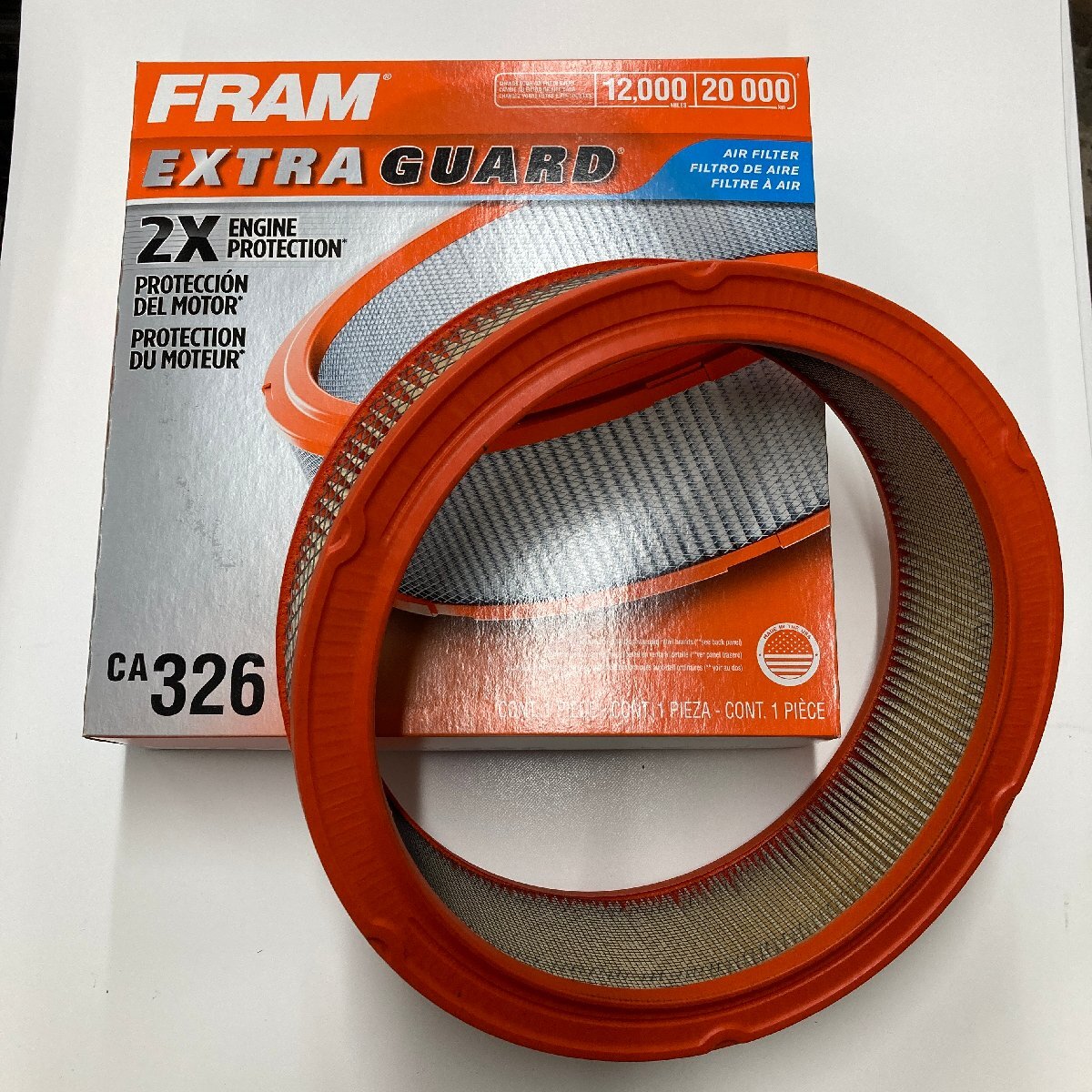 FRAM 新品 エンジン エア フィルター クリーナー エレメント シボレー コルベット カマロ トランザム エルカミーノ シェベル サバーバン拍卖