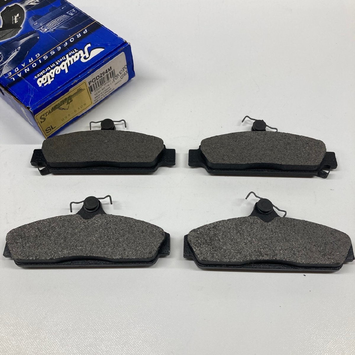 特価売り切り! RAYBESTOS 294M フロント ブレーキ ディスク パッド 84y-87y シボレー C4コルベット 95-6309拍卖