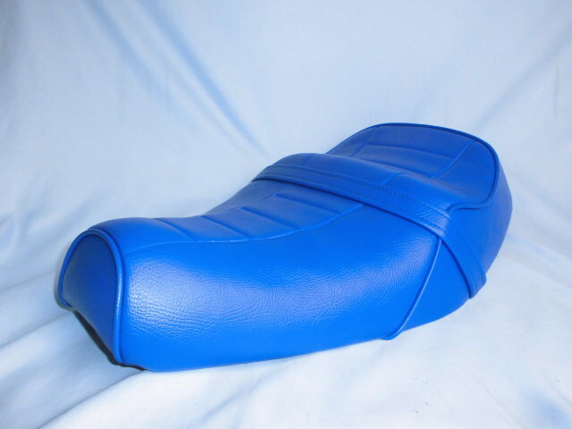 ■AF09 クレタク スパタク 純正改 青レザー 段シート 純正風ライン(高周波) クレージュタクト スーパータクト トラッドタクト拍卖