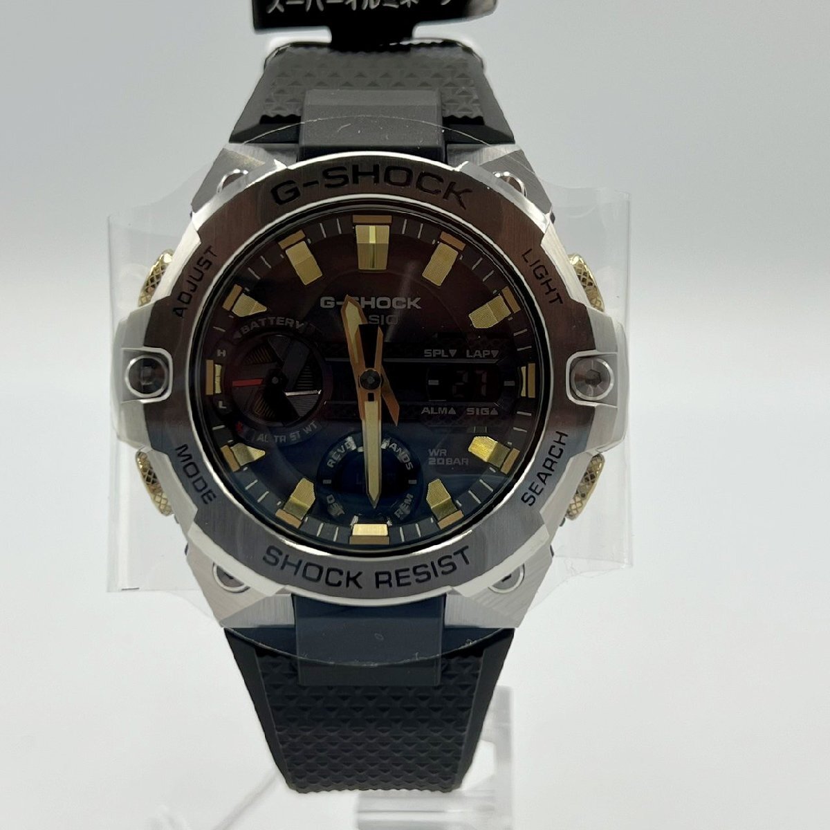 CASIO カシオ G-SHOCK ジーショック GST-B400CX-1AJ 永遠の蛇 永遠の巳 ウロボロス G-STEEL 巳年 タフソーラー Bluetooth ブラック 黒拍卖