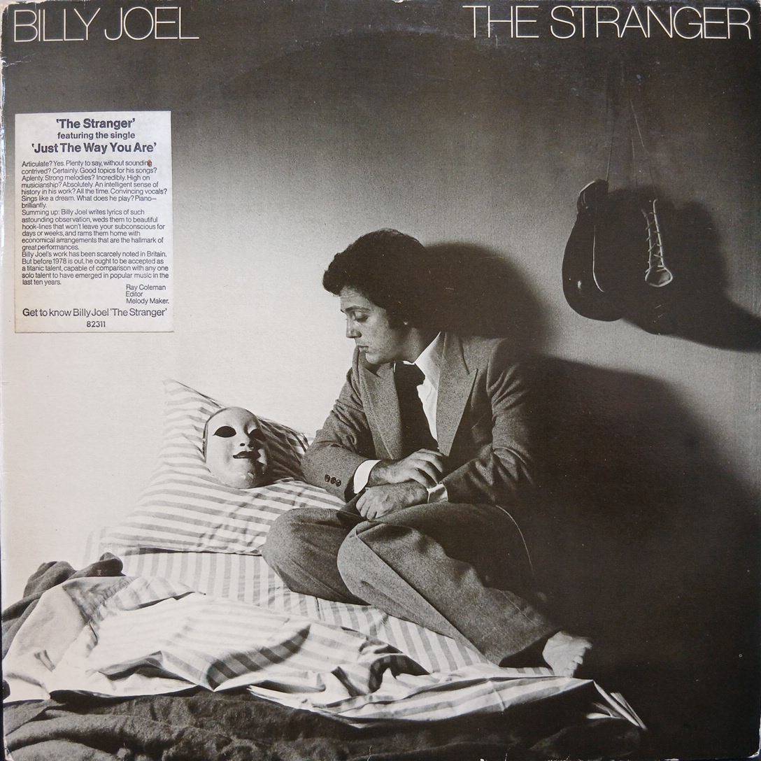 PROMO英CBSオリジLP プロモ金印&ステッカー Billy Joel / The Stranger 1977年 CBS 82311 ビリー・ジョエル ストレンジャー 非売品 見本盤拍卖