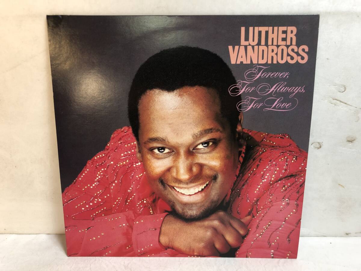 50411S 12inch LP★ルーサー・ヴァンドロス/LUTHER VANDROSS/FOREVER, FOR ALWAYS, FOR LOVE★25・3P-394拍卖