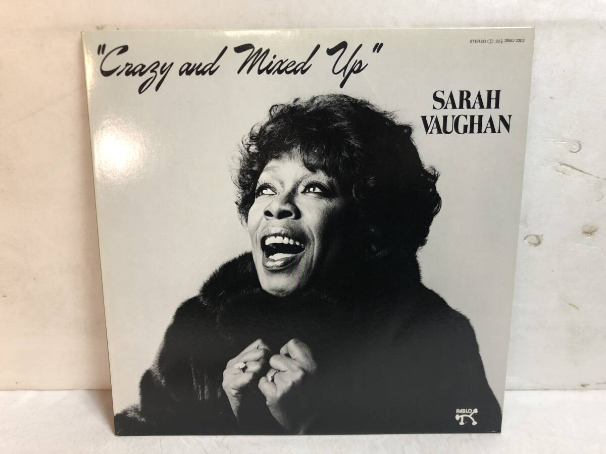 50412S 12inch LP★サラ・ヴォーン/SARAH VAUGHAN/CRAZY AND MIXED UP★28MJ 3202拍卖