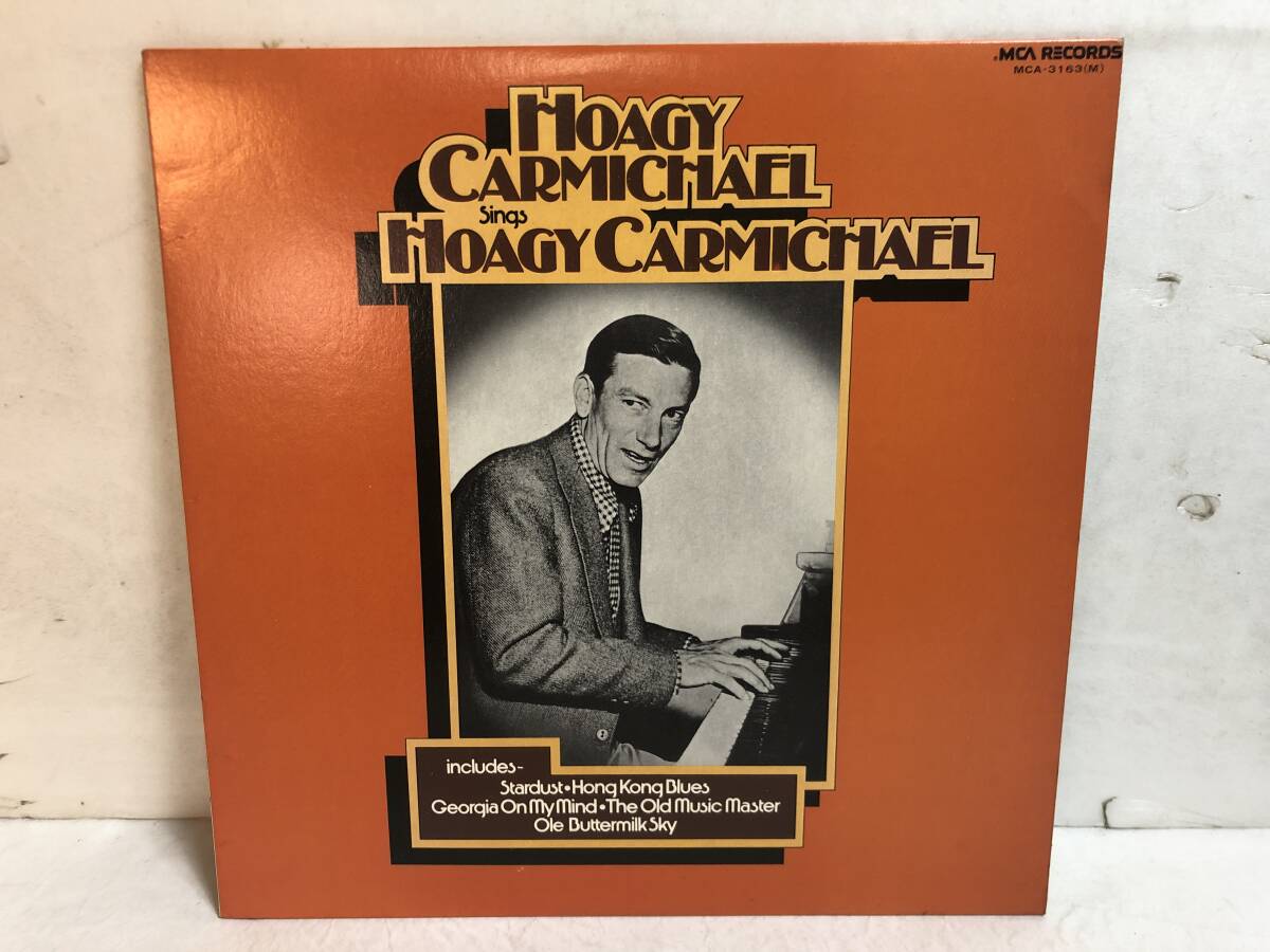 50421S 12inch LP★ホーギー・カーマイケル/HOAGY CARMICHAEL SINGS HOAGY CARMICHAEL★MCA-3163拍卖