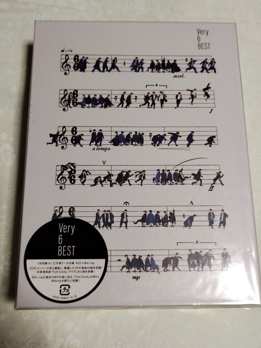 Y1910 A : V6 Very 6 BEST 初回盤A(4CD+Blu-ray) ※CDのみ。Blu-ray無し拍卖