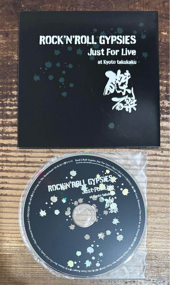 通販限定 CD】ROCK'N'ROLL GYPSIES ロックンロール・ジプシーズ ■JUST FOR LIVE 京都磔磔■花田裕之■検) ROOSTERS ルースターズ SION 拍卖