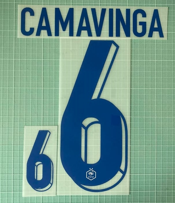 2024-2025 フランス代表 x カマヴィンガ / Camavinga マーキング セット (A)拍卖