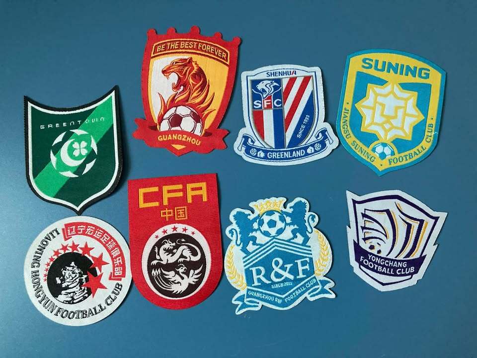 ~小物~ 中国サッカー・スーパーリーグ チーム ワッペン 8枚 (セット B)拍卖