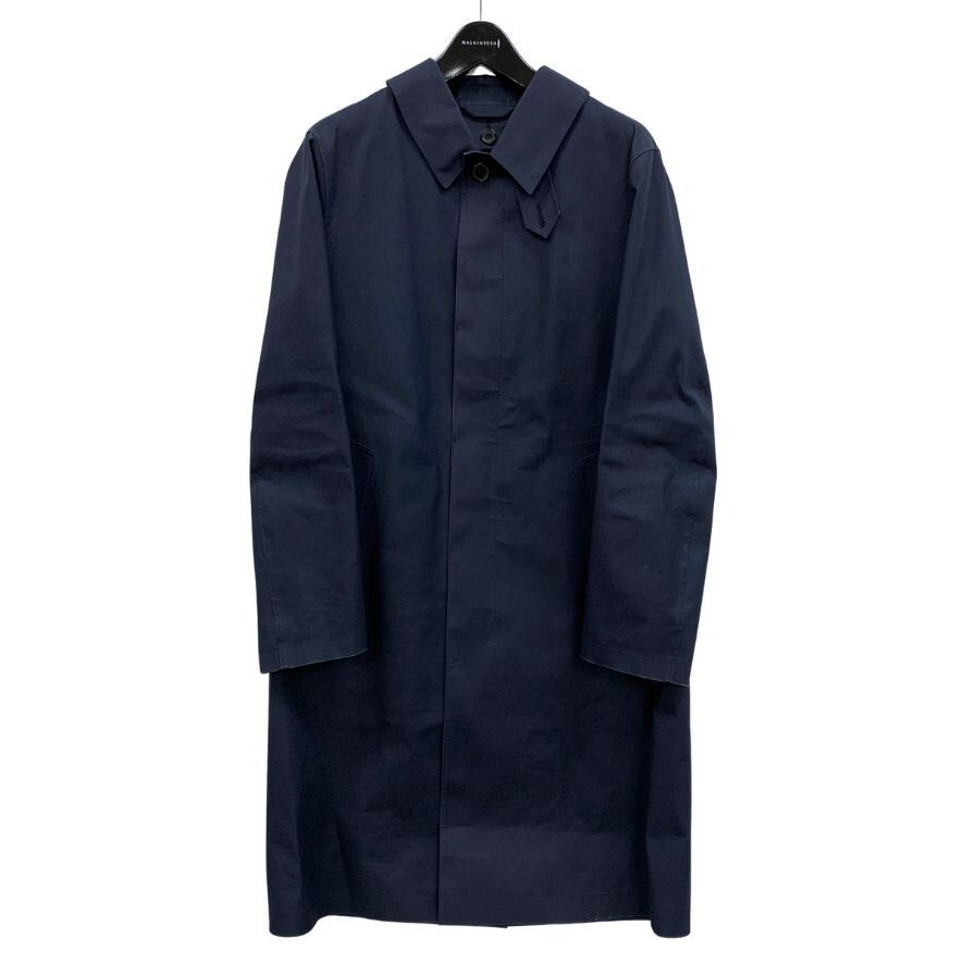 マッキントッシュ ステンカラーコート ダンケルド ゴム引き コットン サイズ36 メンズ ブラック MACKINTOSH【LA】拍卖