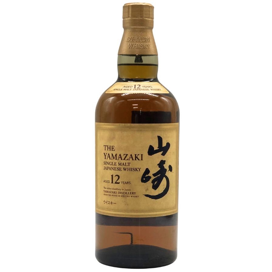 東京都限定◆サントリー 山崎 12年 シングルモルト 700ml 43% SUNTORY YAMAZAKI SINGLE MALT ホログラムシール付 ウィスキー【G3】拍卖