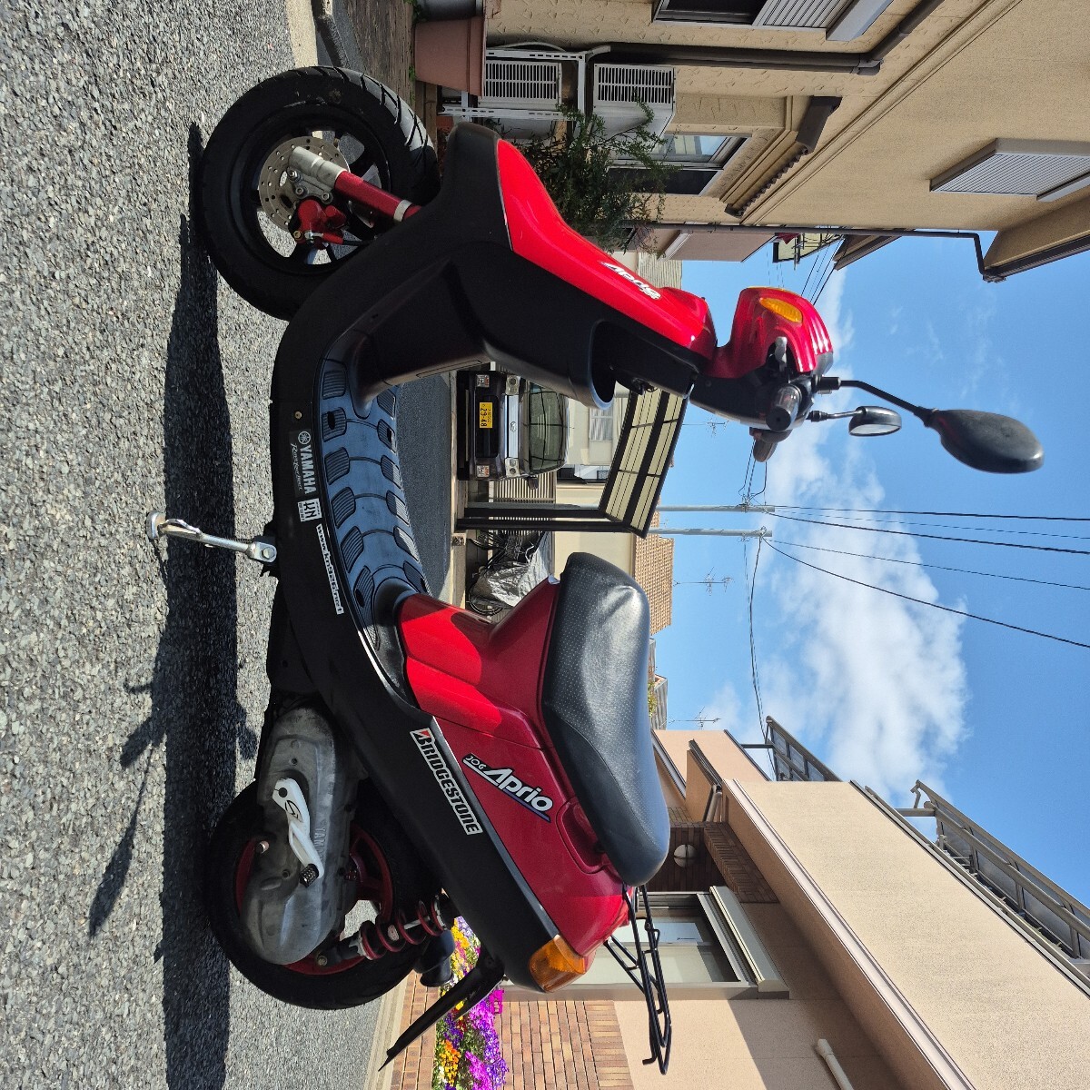 ヤマハYAMAHA アプリオType2 4LV フルカスタム ボアアップ71cc 大阪拍卖