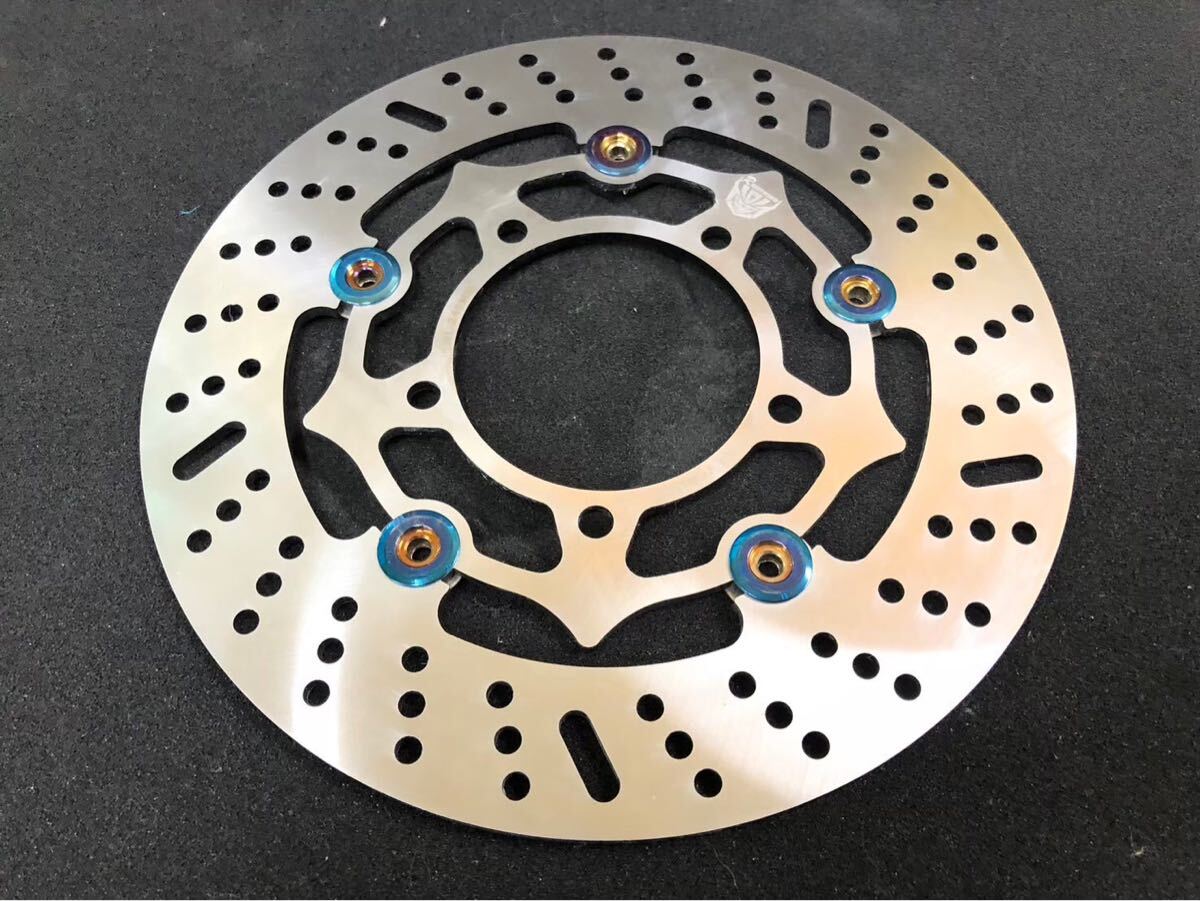 シグナスX ステンレス フローティング チタンカラー ディスク 245mm SE12J SE44J SEA5J SED8J BWS125 ノーマルサイズ 1型 2型 3型 4型 5型拍卖