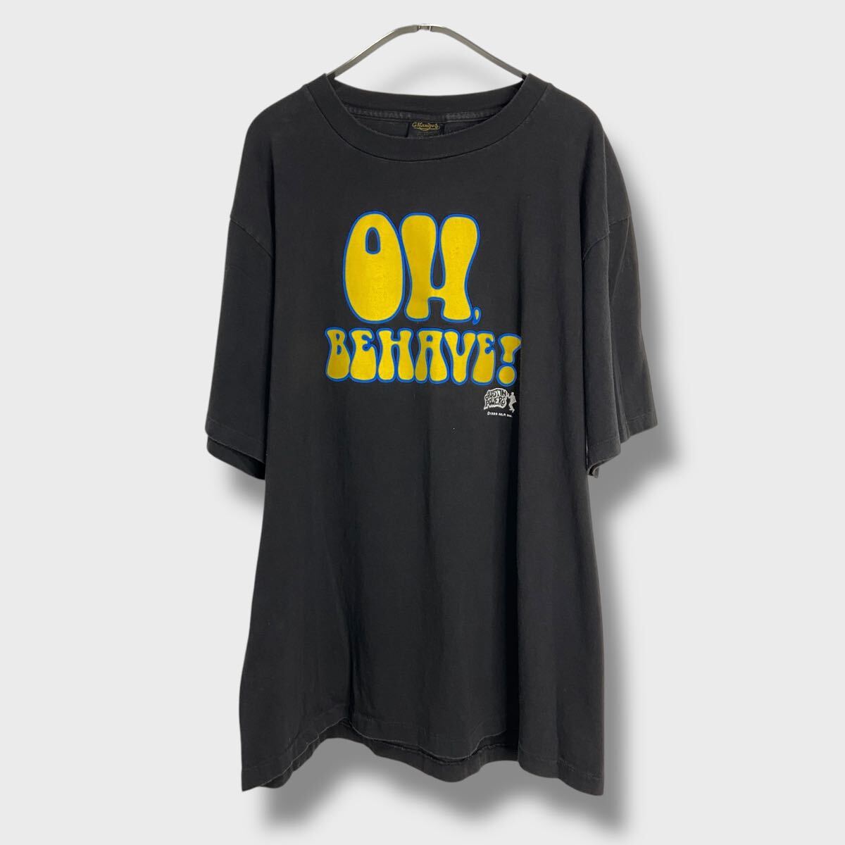 送料無料☆90s☆AUSTIN POWERS☆ムービーTシャツ☆USA製☆黒☆XL☆映画拍卖