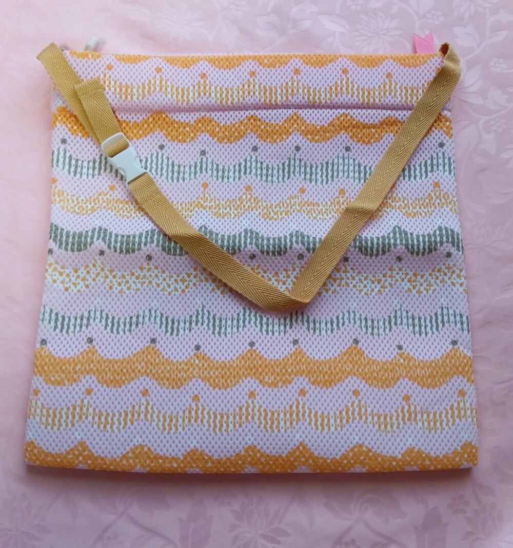 そのまま洗濯できるランドリーバッグ**オレンジ** (株)マーナ拍卖