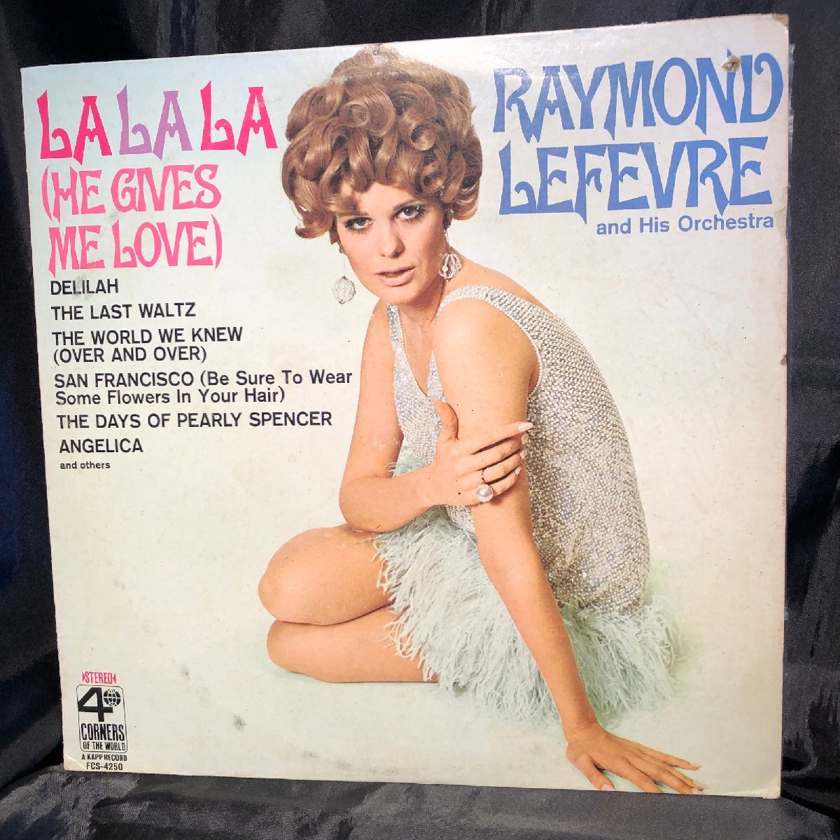 Raymond Lefevre And His Orchestra / La La La (He Gives Me Love) LP 4Corners Of The World拍卖