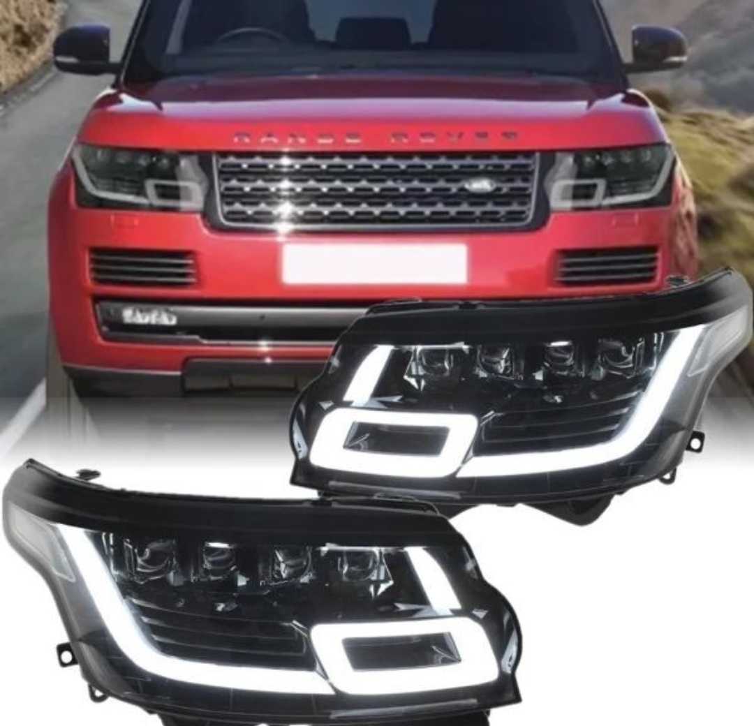 ②【左右セット】ランドローバー レンジローバー L405 L494 スポーツ カーライト フロントライト アセンブリ LED ヘッドライト 2014 - 2017拍卖