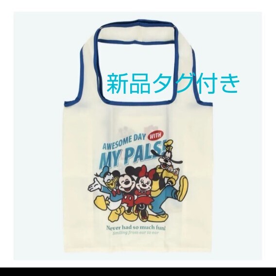 ディズニー リゾート ショッピングバッグ ミッキーマウスと仲間たち 新品 エコバッグ ミッキー、ミニー、ドナルド、グーフィー拍卖