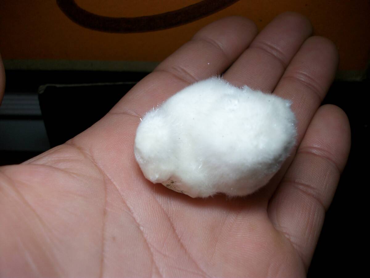 インド オケナイト オーケン石 良いサイズ 可愛らしいモフモフボール 定型外発送拍卖