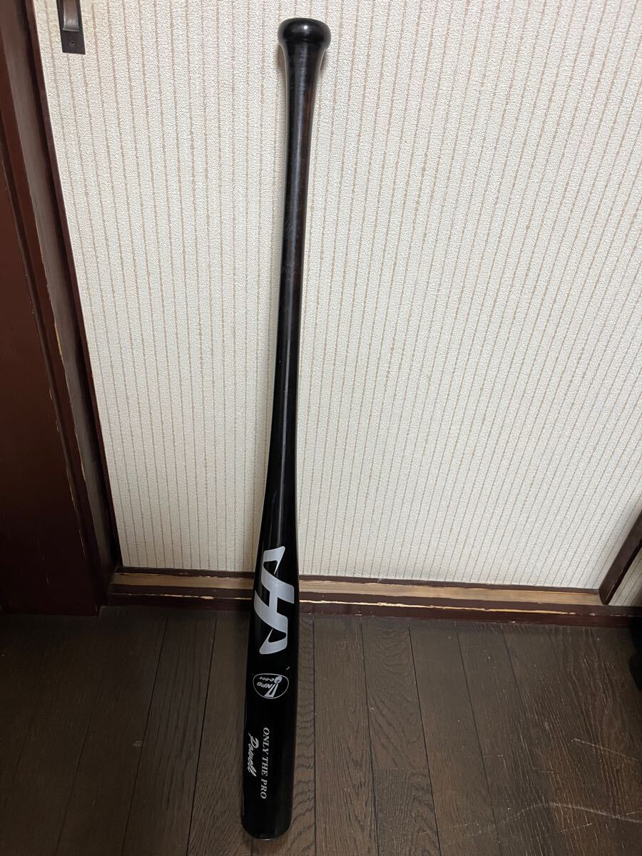 ハタケヤマ プロ支給品 木製バット ジェレミー・パウエル 直筆サイン 折れなし拍卖