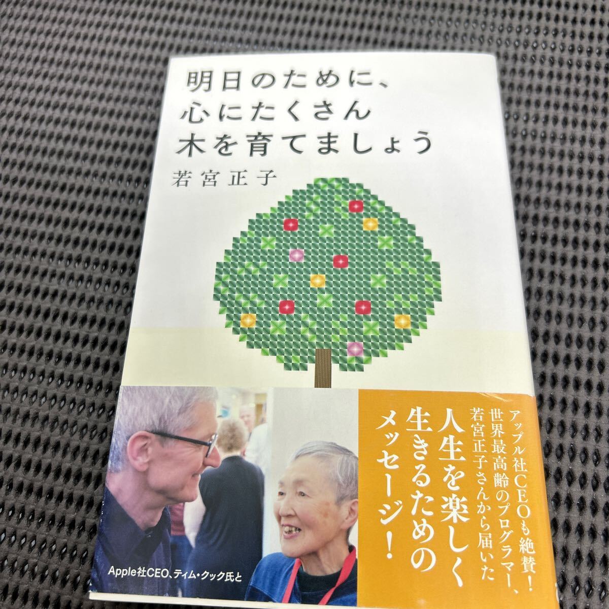 明日のために、心にたくさん木を育てましょう/若宮正子/ぴあ株式会社/E250421-24*24拍卖