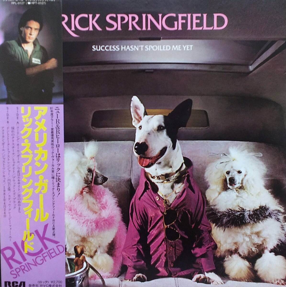 匿名・送料無料! リック・スプリングフィールド/Rick Springfield LPレコード「アメリカン・ガール/Success Hasn't Spoiled Me Yet」拍卖