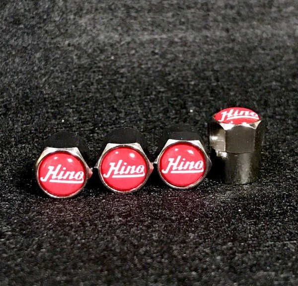 送料無料 Hino 日野 旧ロゴ エアーバルブキャップ ( プロフィア デュトロ レンジャー 2t 3t 4t 10t 大型トラック ダンプ 積載車 デコトラ)拍卖