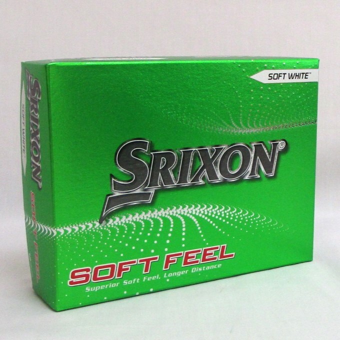 SRIXON SOFT FEEL ホワイト 1箱 12球 1ダース 2023年 スリクソン ソフト フィール 2ピース SOFT WHITE ソフトホワイト ゴルフボール拍卖