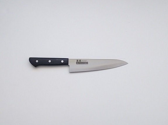 正広 MV-L牛刀180m/m NO.14110 母材厚:1.6mm 刃渡:180mm 重量120g拍卖