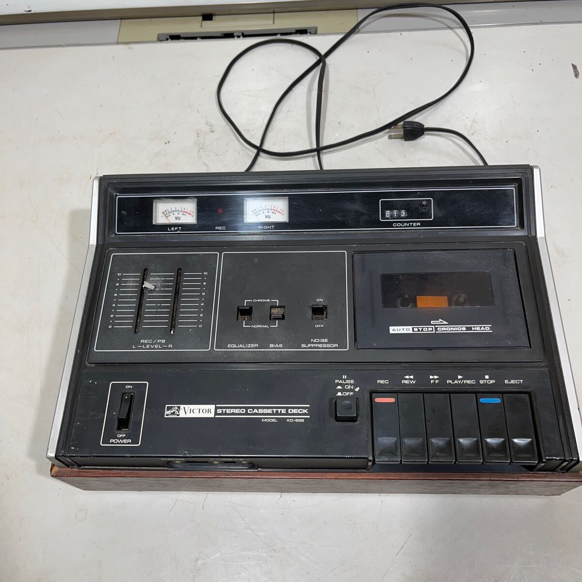 GB-5466 Victor ビクター カセットテープデッキ KD-655 ジャンク カセットデッキ オーディオ機器 動作未確認拍卖