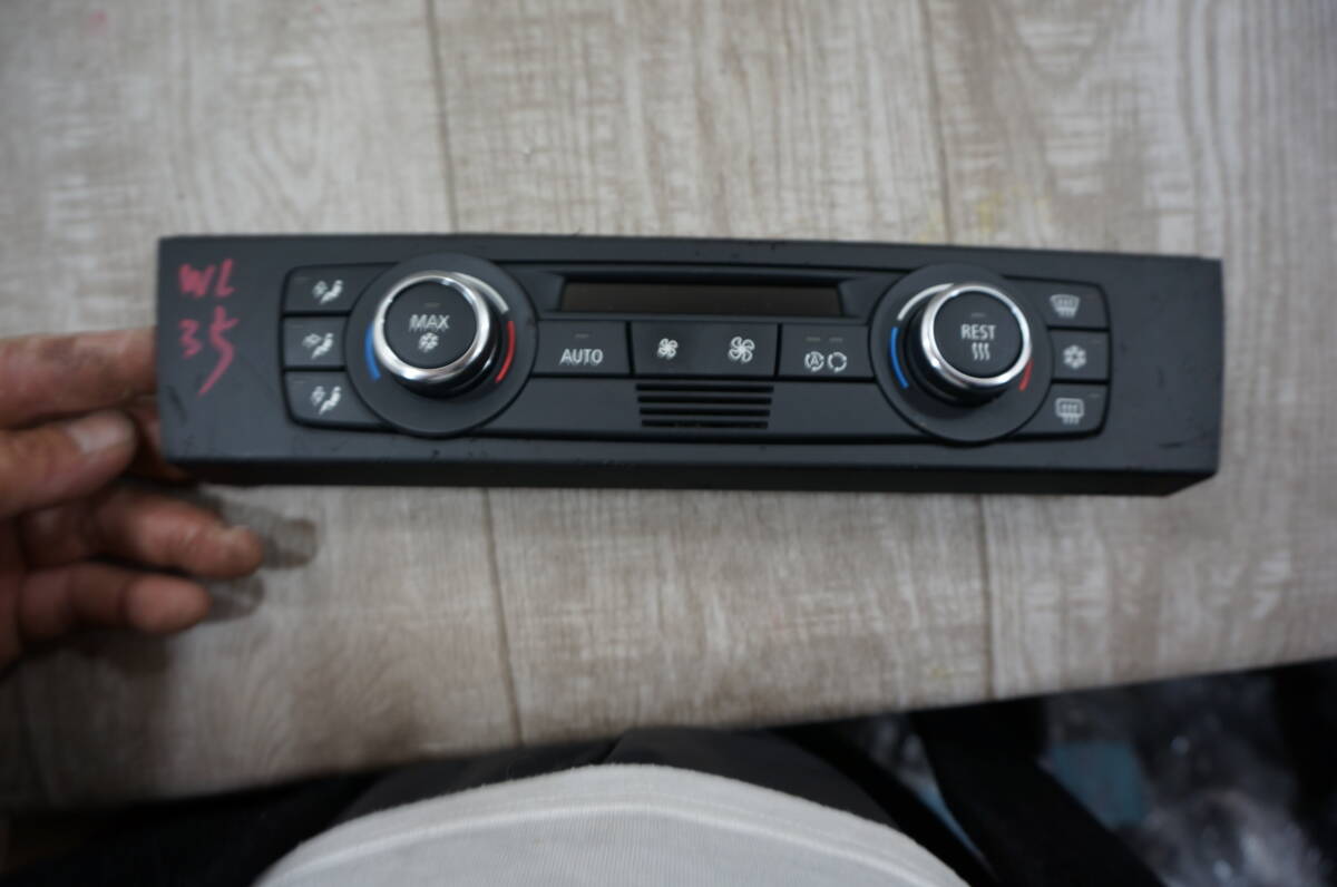Z134 BMW 335i カブリオレ E93 3シリーズ 08年 WL35 エアコンスイッチ/AC操作パネル 6411 9182288 01拍卖