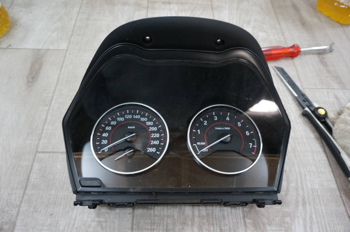 U324 保証付き BMW 118i DBA-1R15 F20 後期 純正 9232892 9325169 01 スピードメーター 36289 Q507拍卖