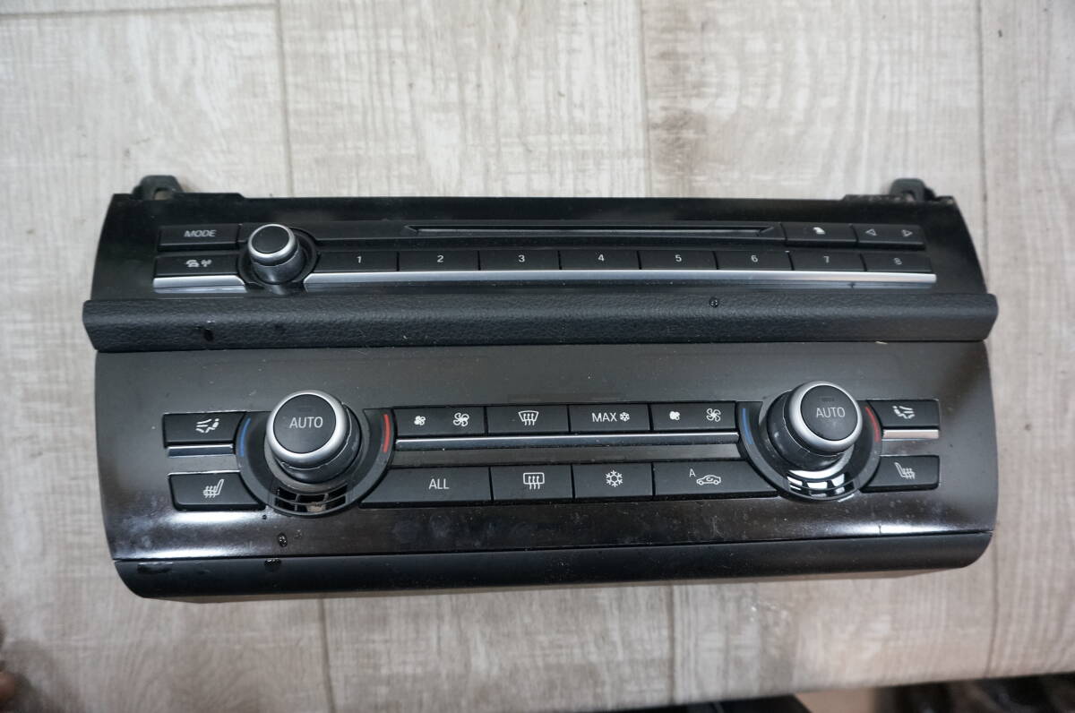 U344 BMW 528i F10 5シリーズ 2012年 XG28 エアコンスイッチ/AC操作パネル 9263746-01拍卖