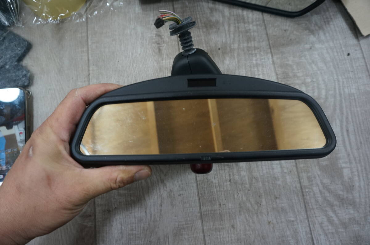 Q461 H17年 BMW 3シリーズ E90 325i VB25 右H ルームミラー ETC内蔵 バックミラー 010772 通電確認済拍卖