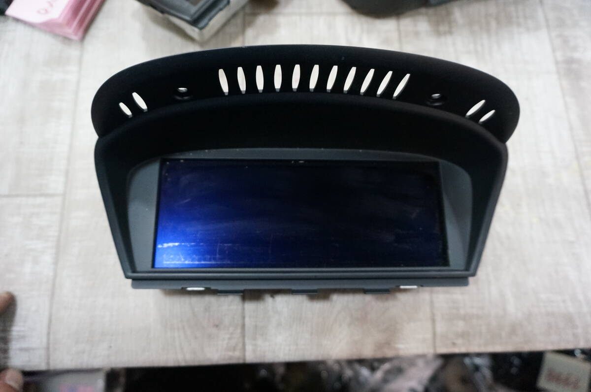 B489 BMW E90 E91 等 純正 マルチモニター ナビ ディスプレイ AL9059 9215646 動作OK 拍卖