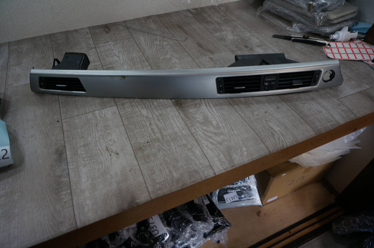 U422 BMW 3 Series E90 Mスポーツ 純正品 ブラッシュド アルミ インテリア トリム パネル ダッシュ カバー センター拍卖