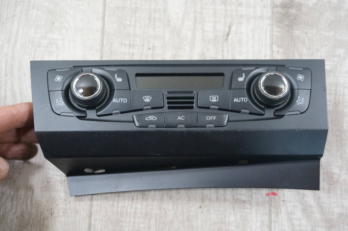 C089 アウディ A5 8TCDNL 純正 エアコン スイッチ 8T2 820 043 AG 確認済み拍卖