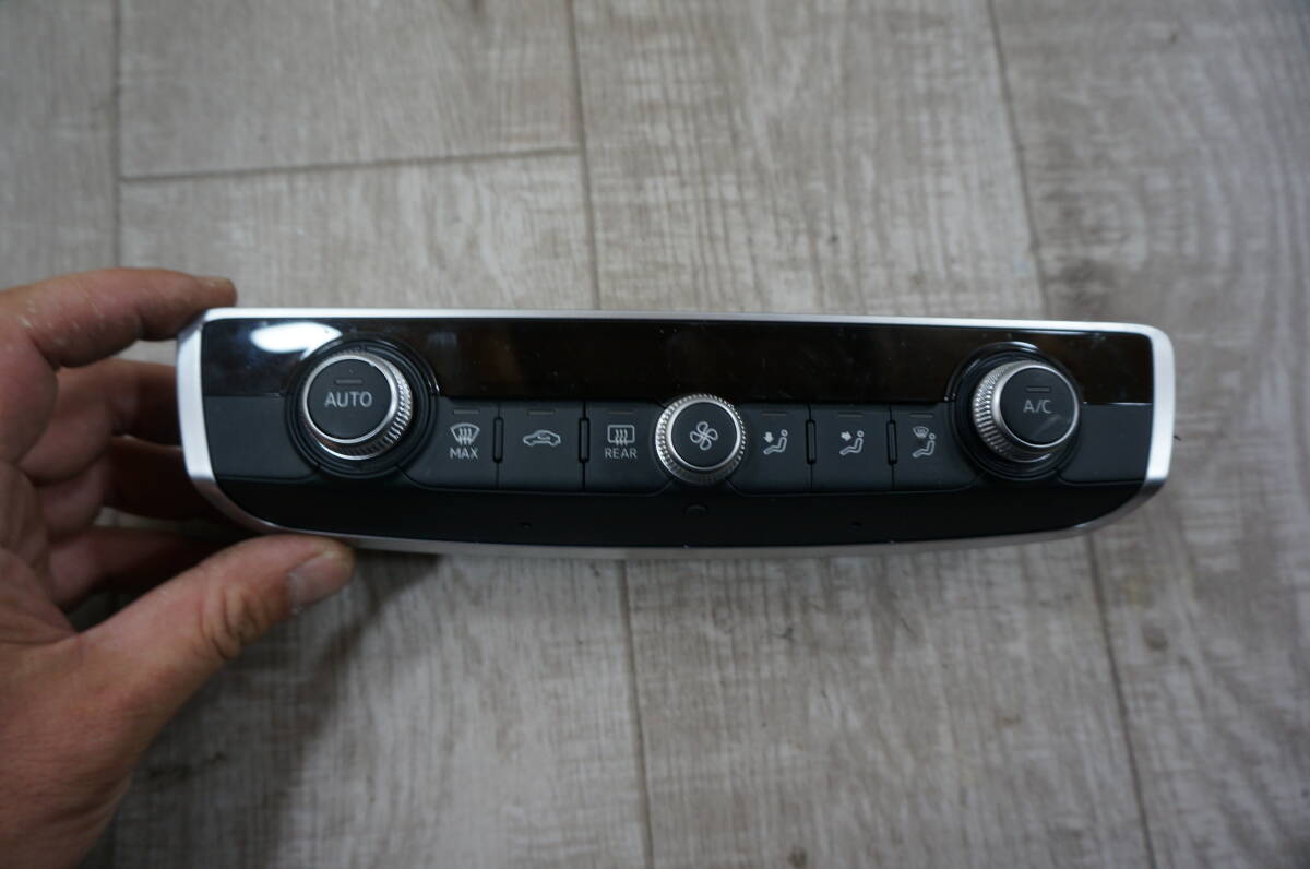 Q169 動作OK アウディ A3/8VCJSF スポーツバック1.8T/FSI クワトロ センター/エアコン スイッチパネル/純正 8V0.820.043 C拍卖