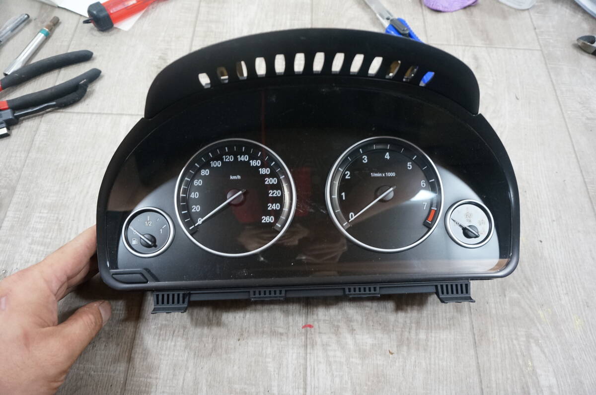 C104 2013年 BMW 523i F10 DBA-XG20 スピードメーター テストOK 9291408 01 2339297-06 9291408 1882452 71942291 拍卖