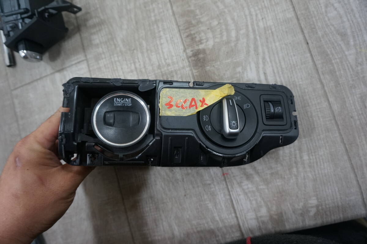 C114 パサートヴァリアント ハイライン 3CCAX 2013年 ライトコントロールスイッチ拍卖