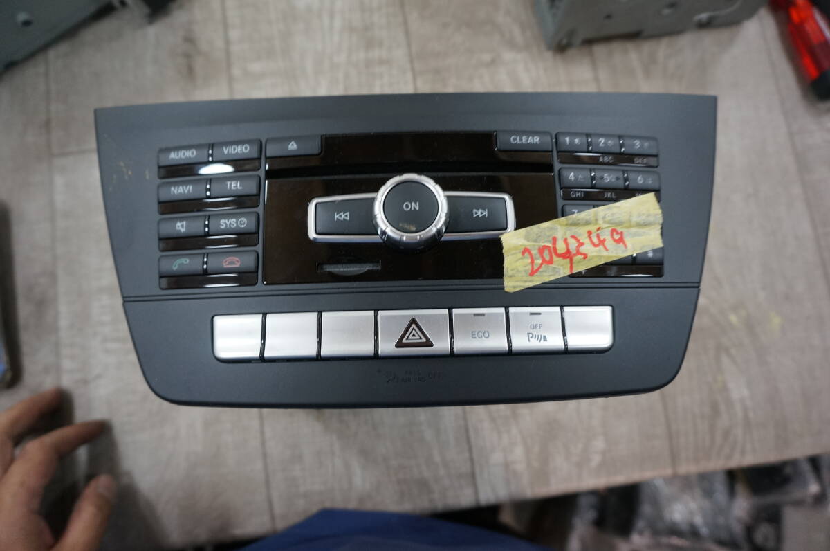 Q306 ベンツ Cクラス DBA-204349 カー ナビ ゲーション 149 A2049006211 A 204 900 62 11拍卖