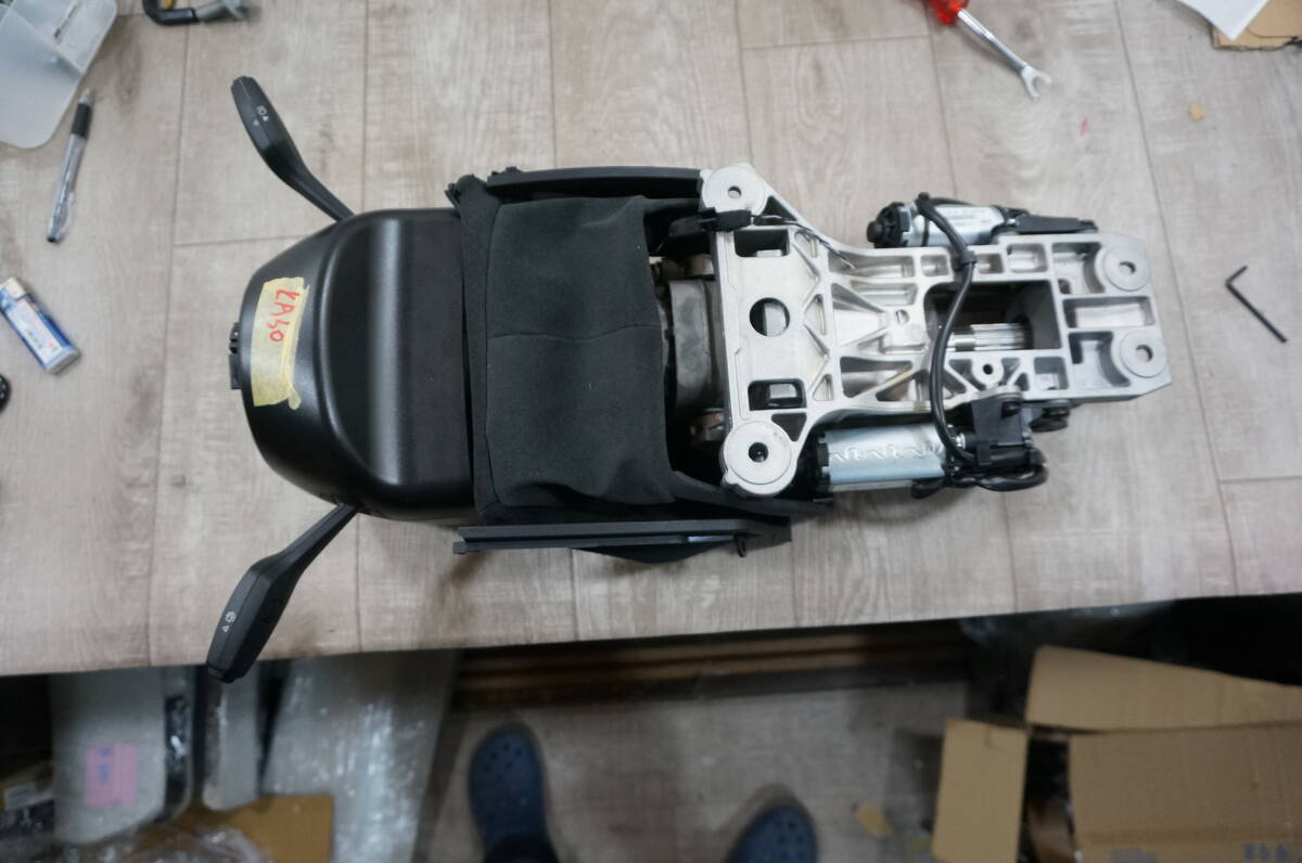 C279 BMW ステアリングコラム 740i KA30 2009 ステアリング スイッチ コントロール アングル センサー クロック スプリング拍卖