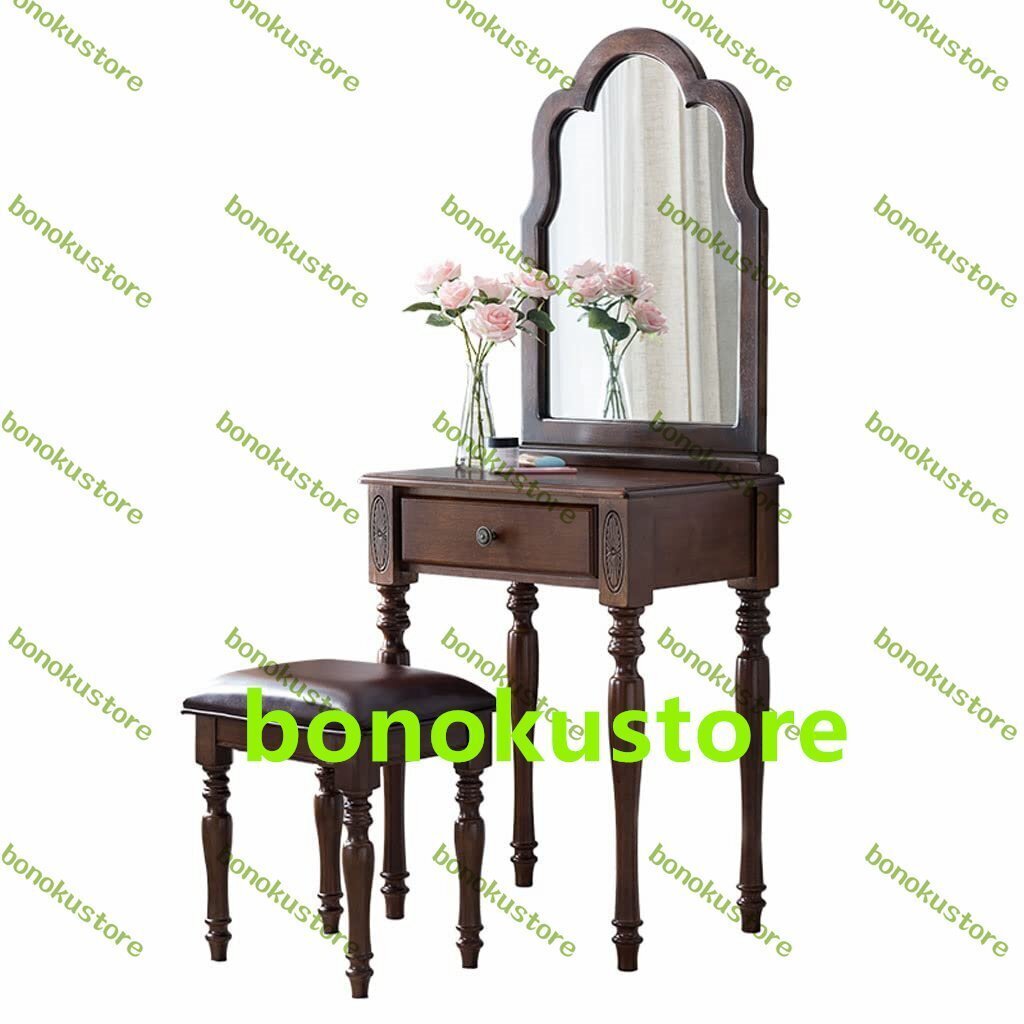 化粧台 ドレッシングテーブルセット ドレッサーセット モダンミニマリストドレッシングテーブル ベッドルーム化粧台拍卖