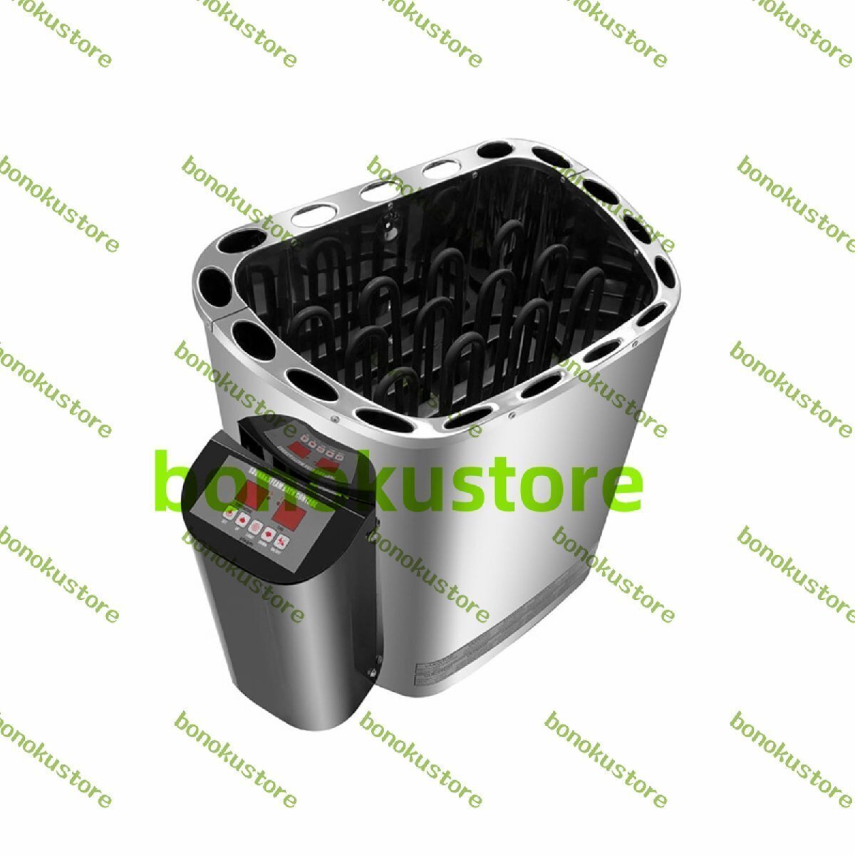 スチーム ジェネレーター サウナストーブ業務用内部制御汗蒸気ボックス発生器ステンレス鋼スプレーサウナ室加熱炉 (SAC-N 4.5KW)拍卖